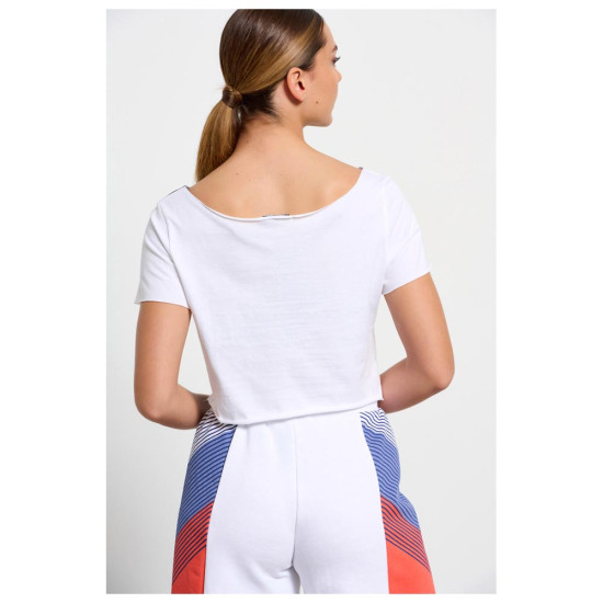 Bodytalk Γυναικεία κοντομάνικη μπλούζα Cropped